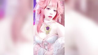 反差可愛蘿莉『remukira』唯美COS 童顏巨乳小翹臀-5