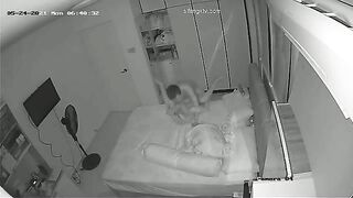 家庭攝影機真實偷拍 人瘦奶大騷妻與老公的日常性愛 3