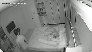 家庭攝影機真實偷拍 人瘦奶大騷妻與老公的日常性愛 3