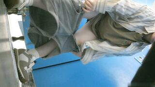 廁所偷拍 頂級顏值美女-15