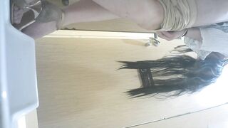 廁所偷拍 頂級顏值美女-14