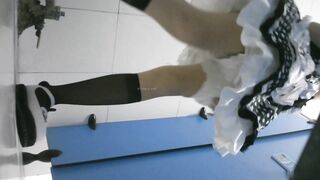 廁所偷拍 頂級顏值美女-16