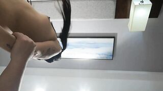 百人斬 貧乳學妹忘記帶套來酒店-35