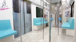 台灣AV女優孟若羽Molena 捷運末班車多人襲擊