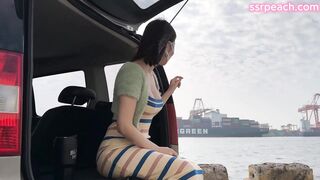 台灣部落客Ellie【ssrpeach】車震 男人與他的嫂嫂在車上出軌