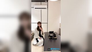 頂級顏值女神【lovechuu】淪為財閥肉便器12