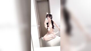 林星闌 給攝影師足交 透明絲襪露毛 -2