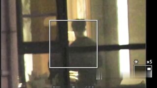【五星級酒店窗外偷拍】熱戀期小情侶甜蜜愛愛 (2)